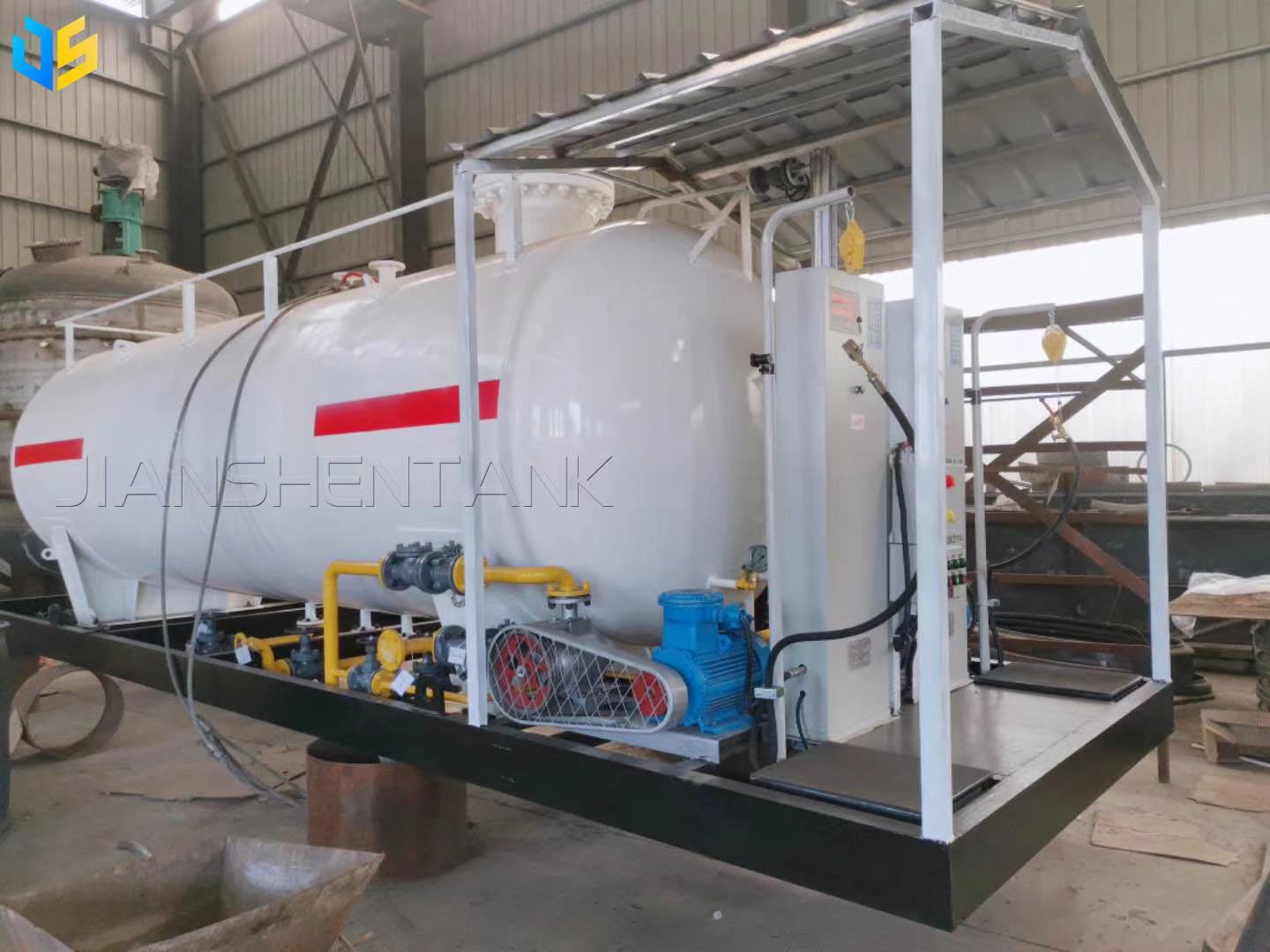 Customized liquefied gas storage tank manufacturer Project handover and acceptance