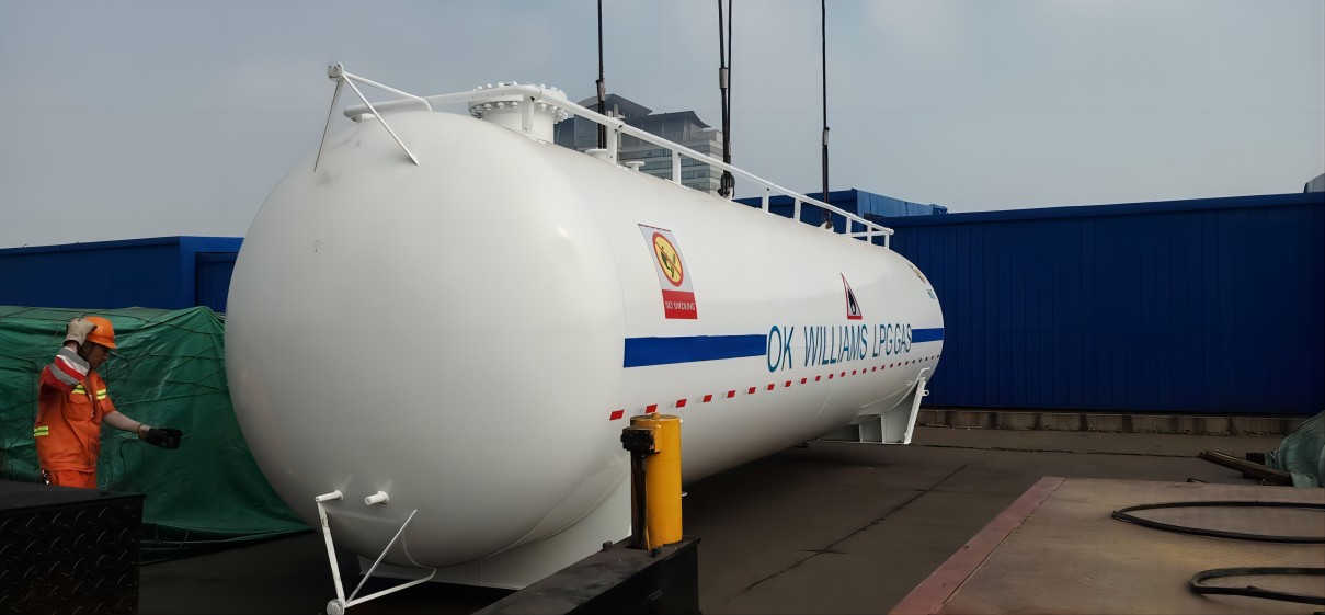 60000L LPG bullet gas tank for West Africa