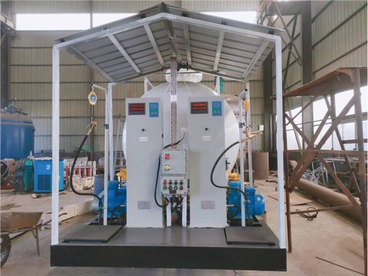 Details of LPG skid mounted refueling station