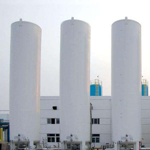 5m3 vertical cryogenic storage tank
