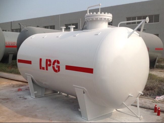 100 cubic horizontal liquefied gas storage tank