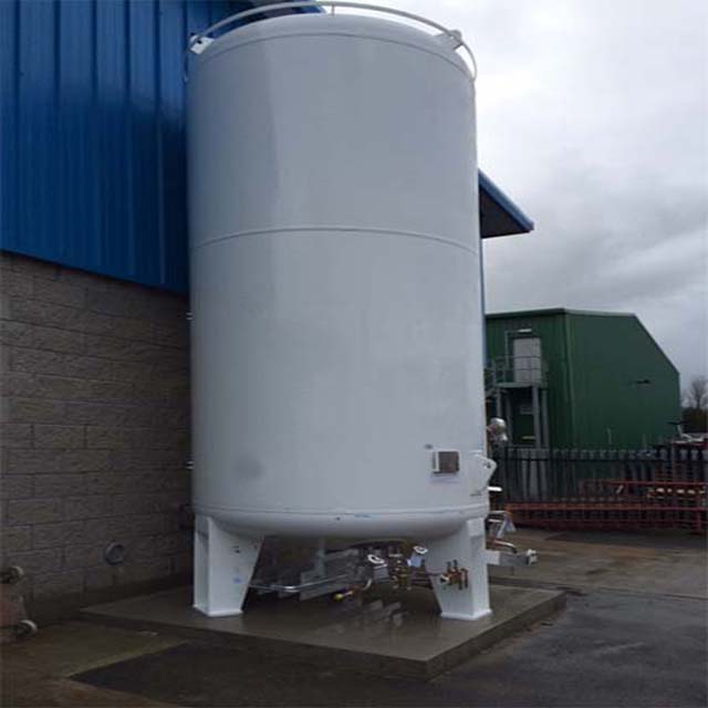 liquid co2 tank vertical