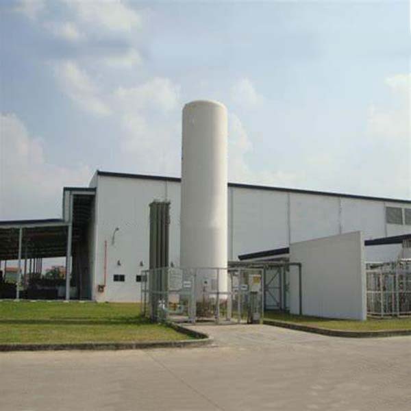 5m3 vertical cryogenic liquid oxygen storage tank