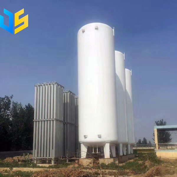 Cryogenic carbon dioxide storage tank