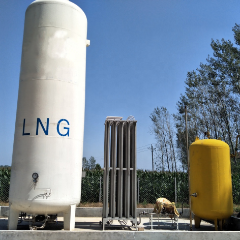 Cryogenic LNG storage tanks