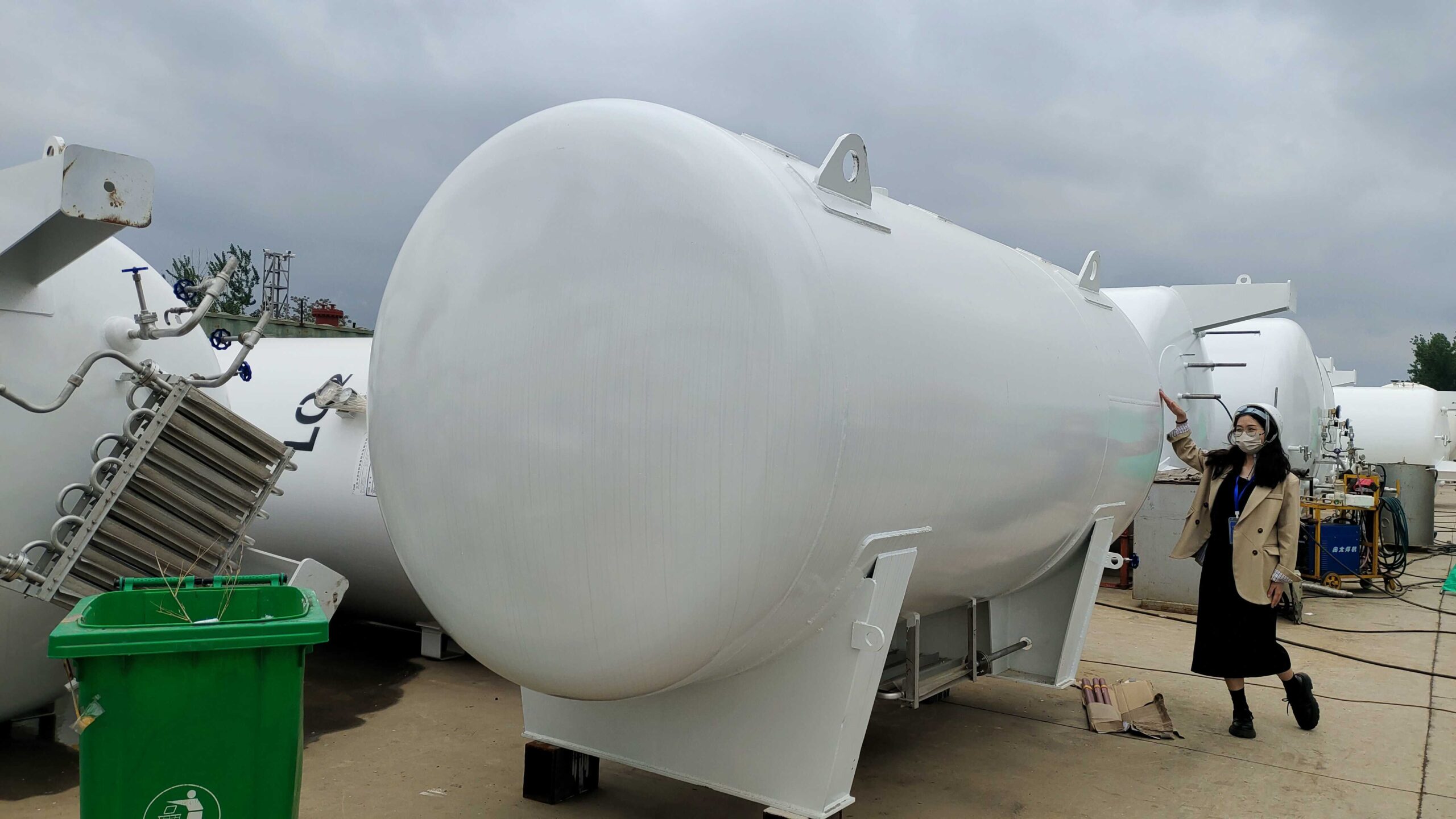 Medical 5 tons carbon dioxide storage tank