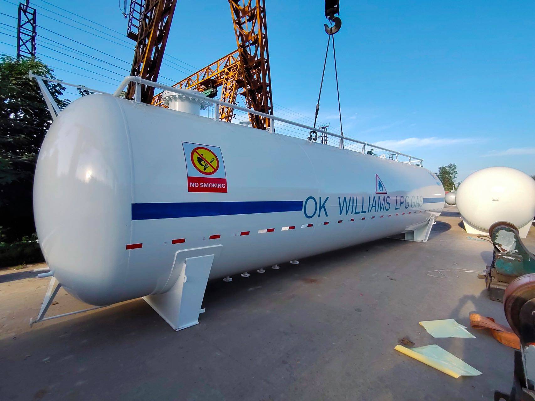 30 tons liquefied petroleum gas storage tank