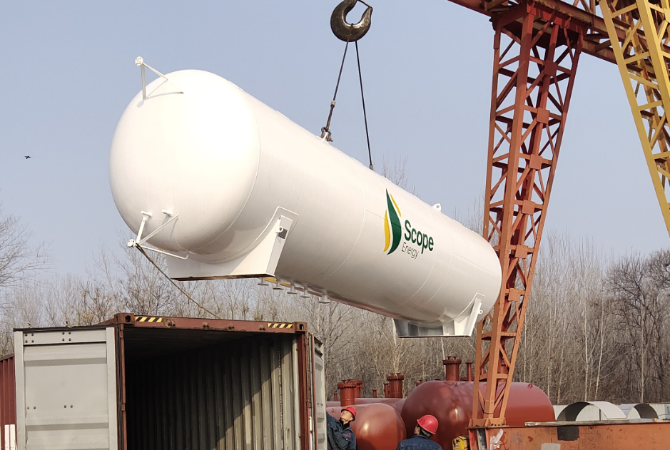 38m³ LPG gas tank Customized best loading container solution