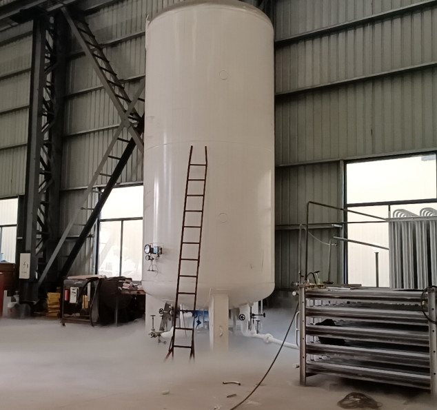 External inspection of cryogenic storage tanks