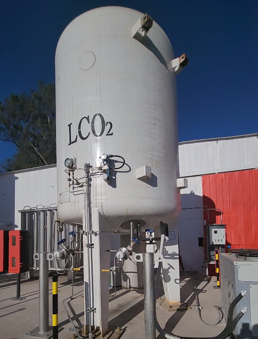 Chili ASME VIII DIV-1  Liquid Carbon Dioxide Tank
