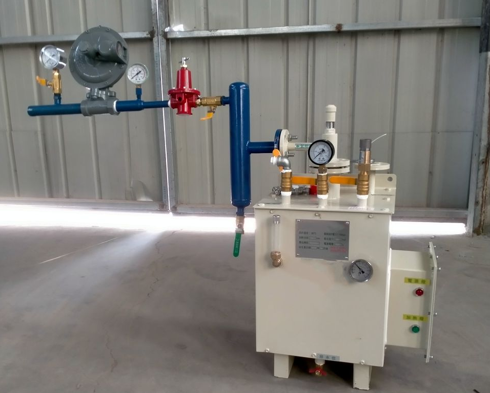 LPG vaporizer heater used for industrial kitchen