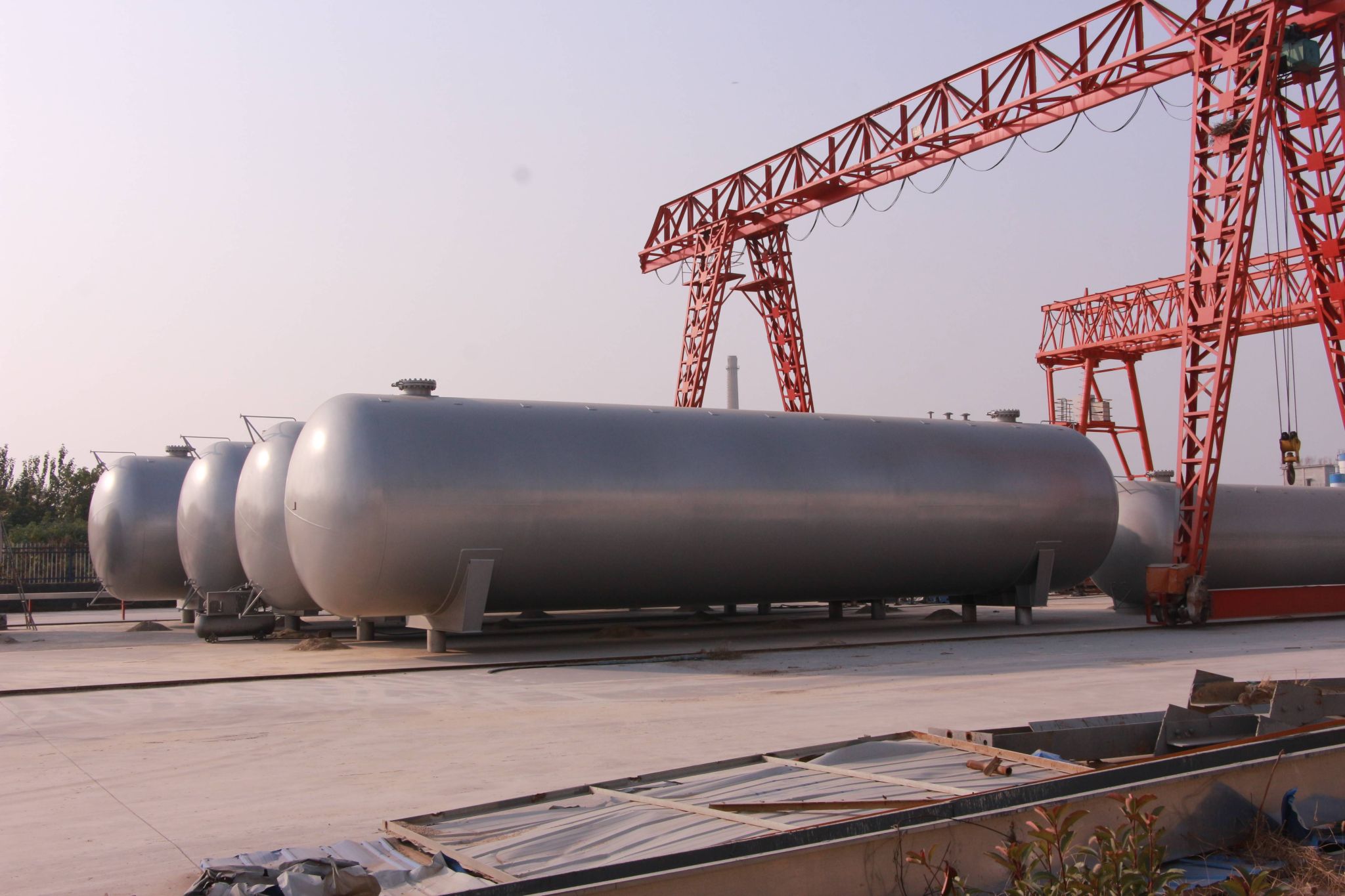 General safety measures for LPG storage tanks