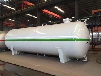 Strict quality inspection of LPG storage tanks (storage tanks)