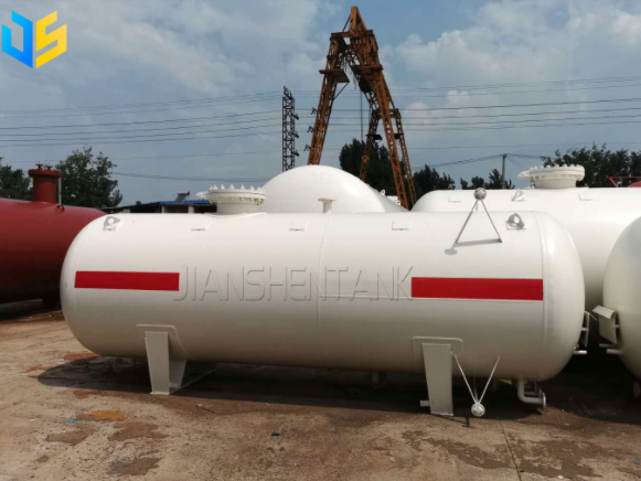 Liquefied petroleum gas storage tank material safety