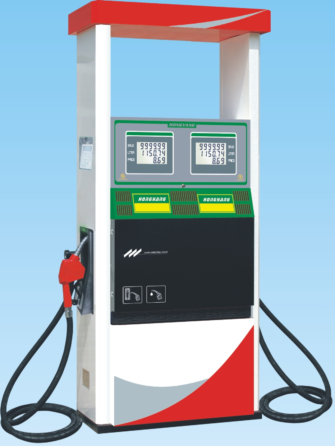 Measuring system of fuel dispenser