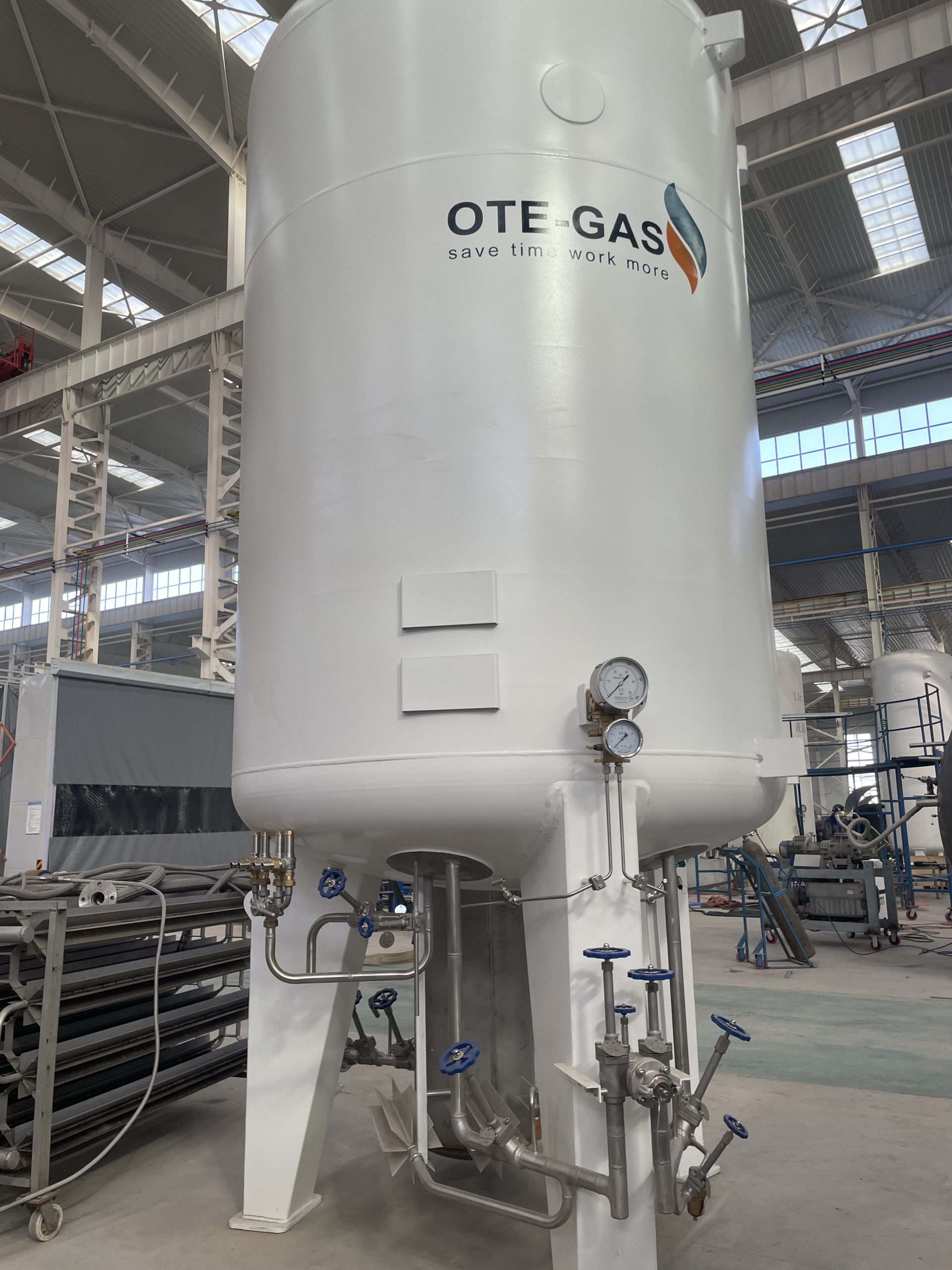 VIE(Vacuum Insulated Evaporator) Liquid Oxygen Tank