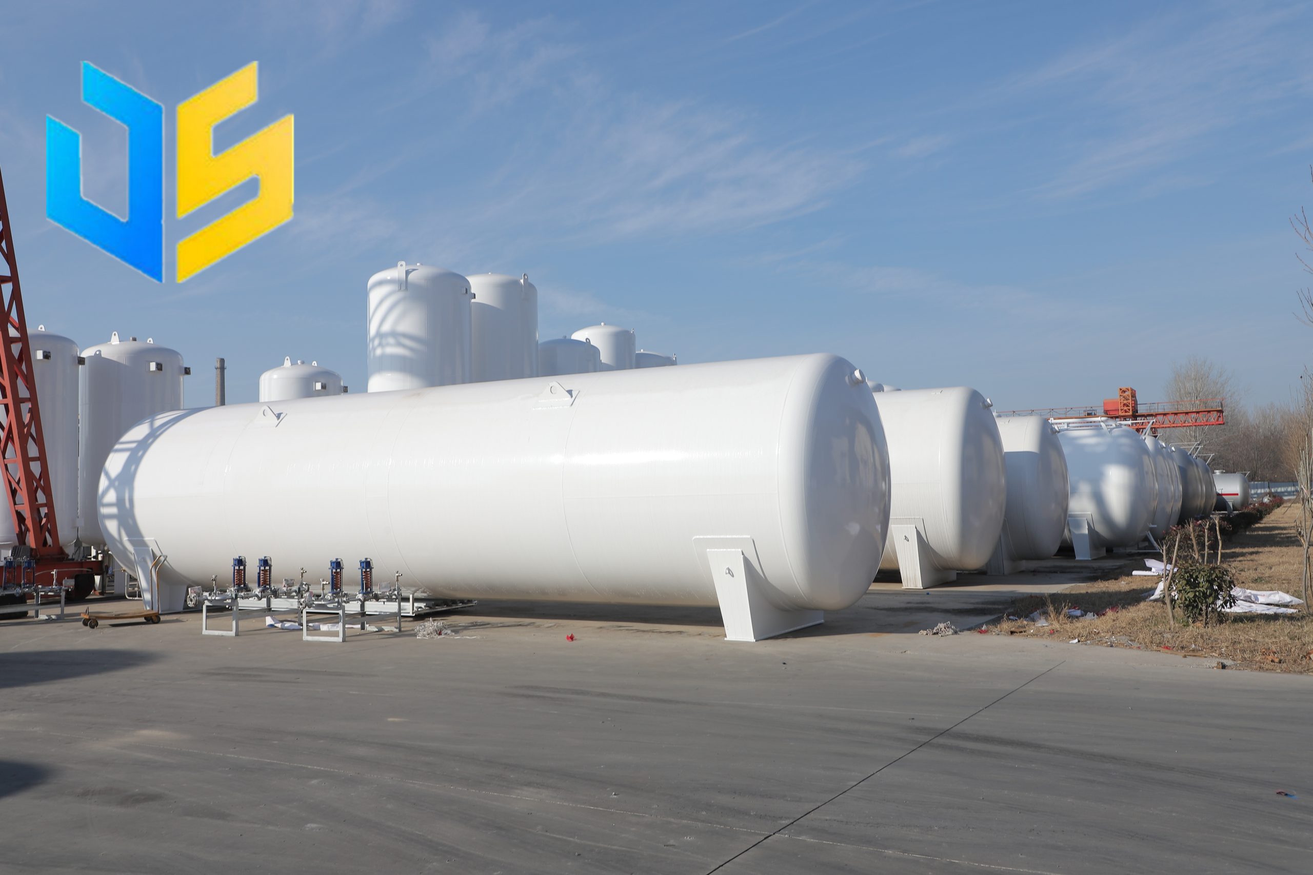 All LPG storage tanks are automatically welded