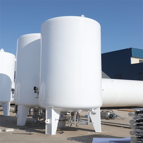 Gasification station pressure regulating unit