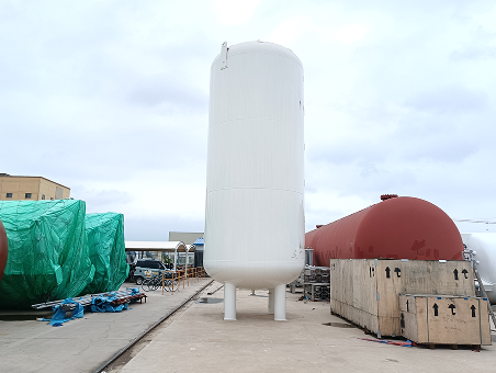Design and installation of standard station for cryogenic LNG storage tanks