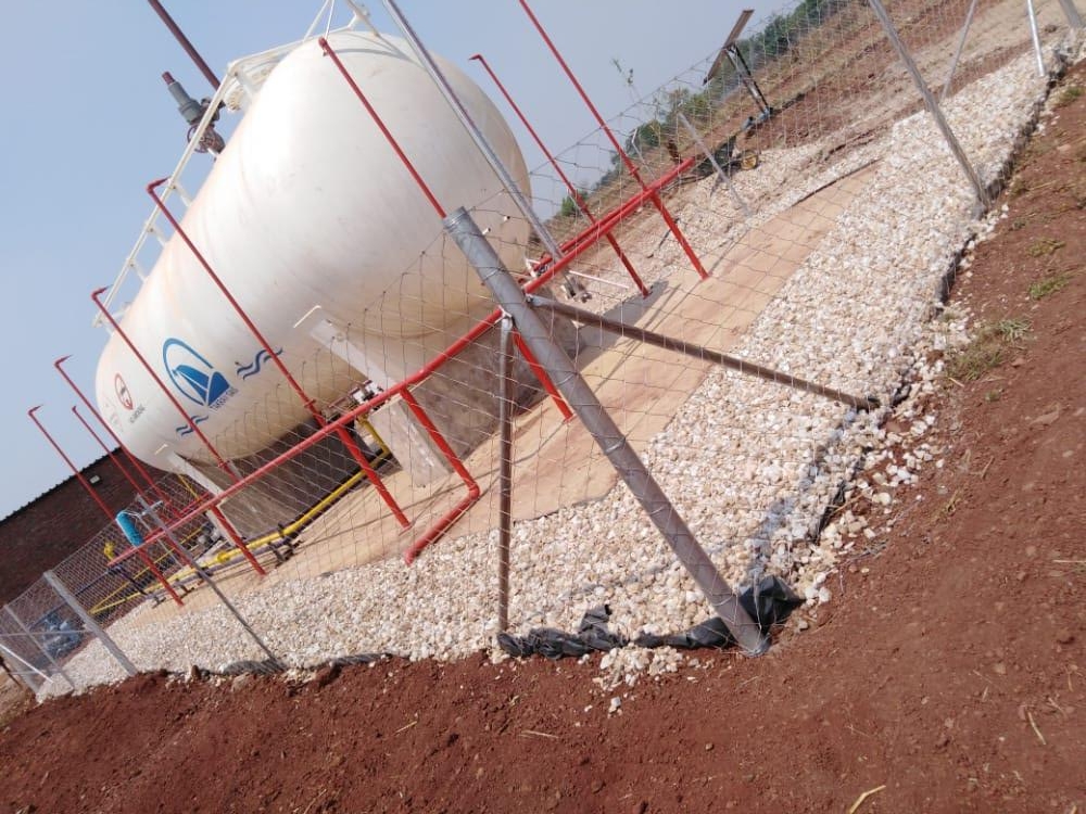 The maintenance and upkeep of LPG storage tanks