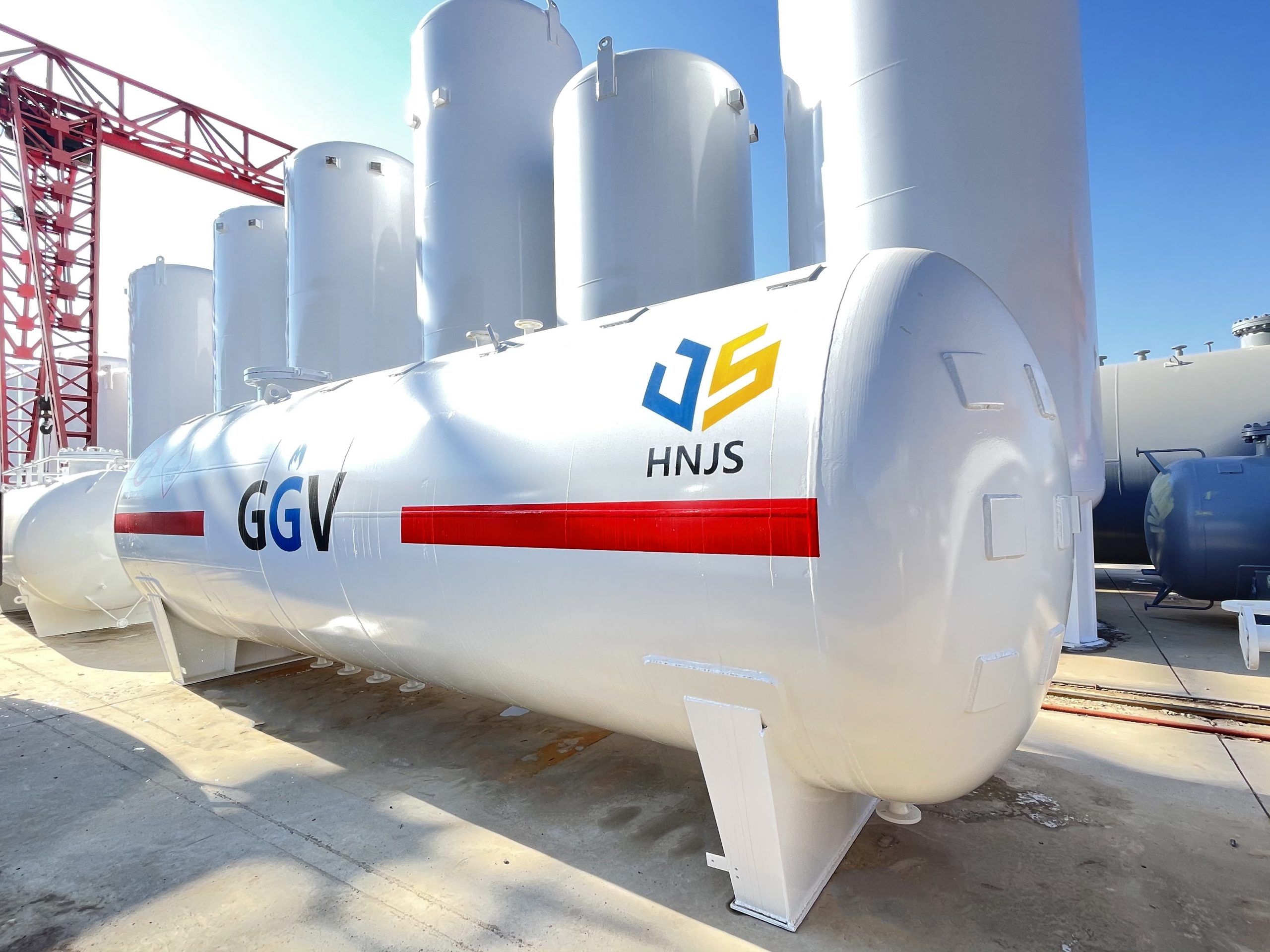 LPG պահեստային բաք LPG կայարանի համար