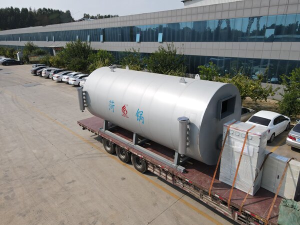 Working principle of gas condensing steam boiler