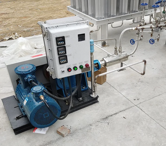 Liquid argon cryogenic pump types